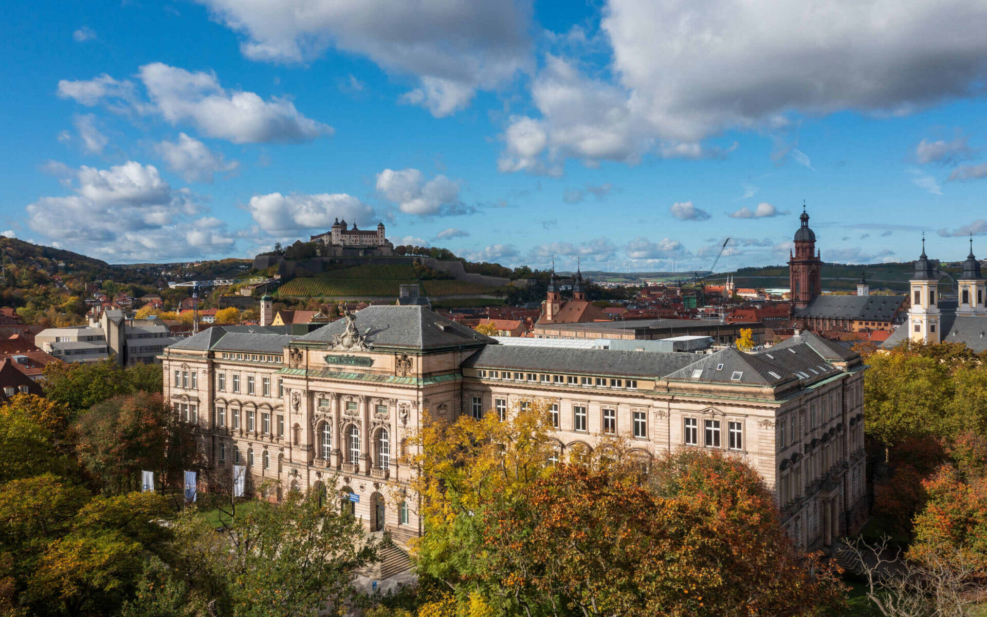 Campus der Julius-Maximilians-Universität Würzburg